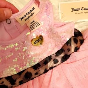 ❄️50% OFF❄️ JUICY COUTURE Dress Set 3/6m NWT Beautiful